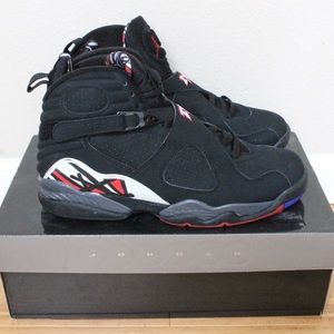 Nike Men's Air Jordan 8 Retro - Blk/Red (Size 11)